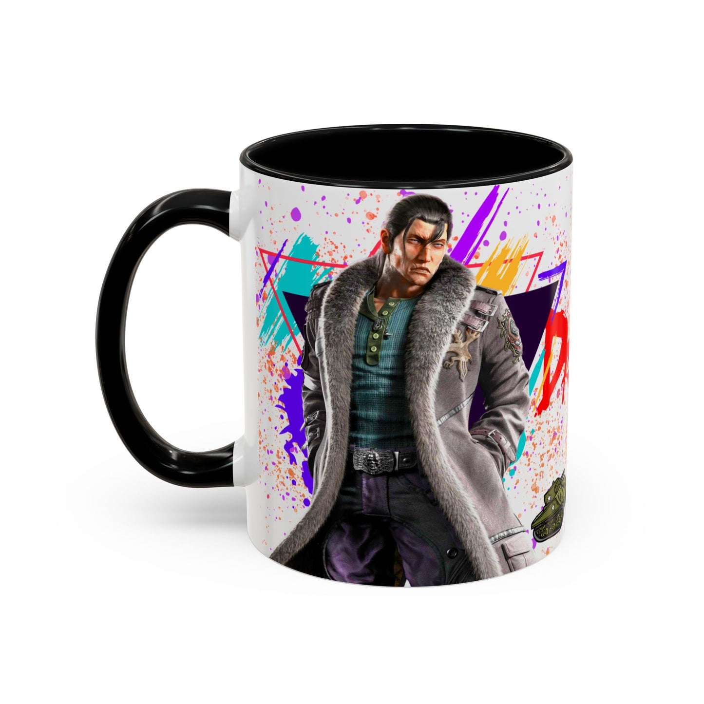 Tekken 8 Dragunov Mug – Dark Smoky & White Premium Mug Design | By RSB HUB