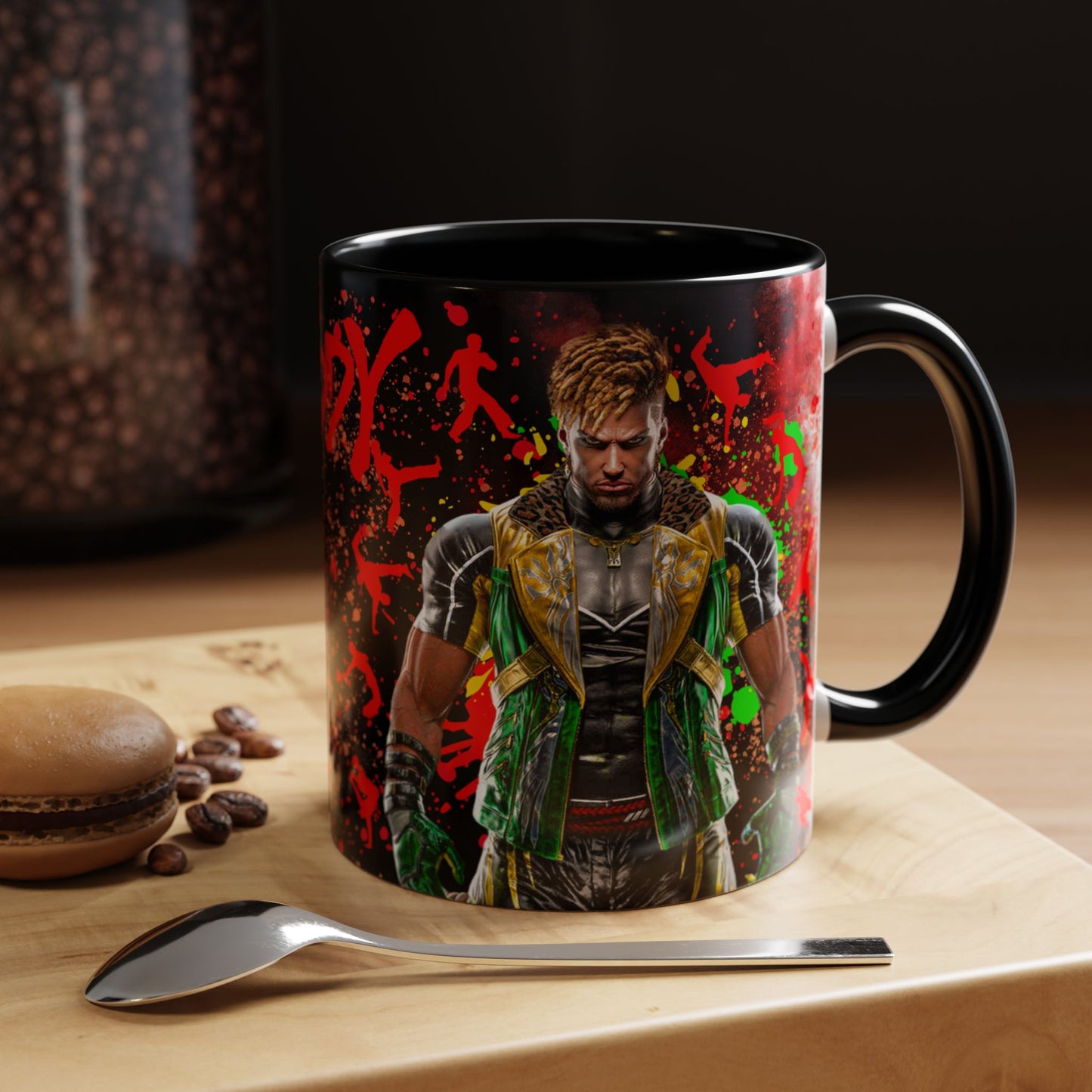 Tekken 8 Eddy Mug – Dark Smoky & White Premium Mug Design | By RSB HUB