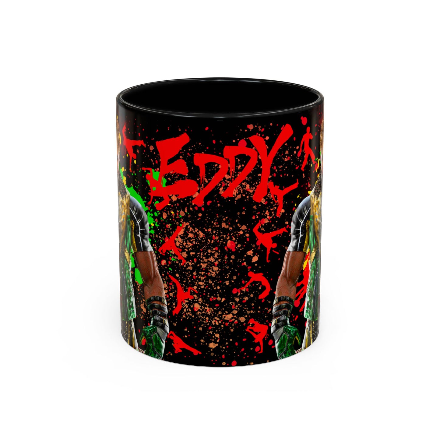 Tekken 8 Eddy Mug – Dark Smoky & White Premium Mug Design | By RSB HUB
