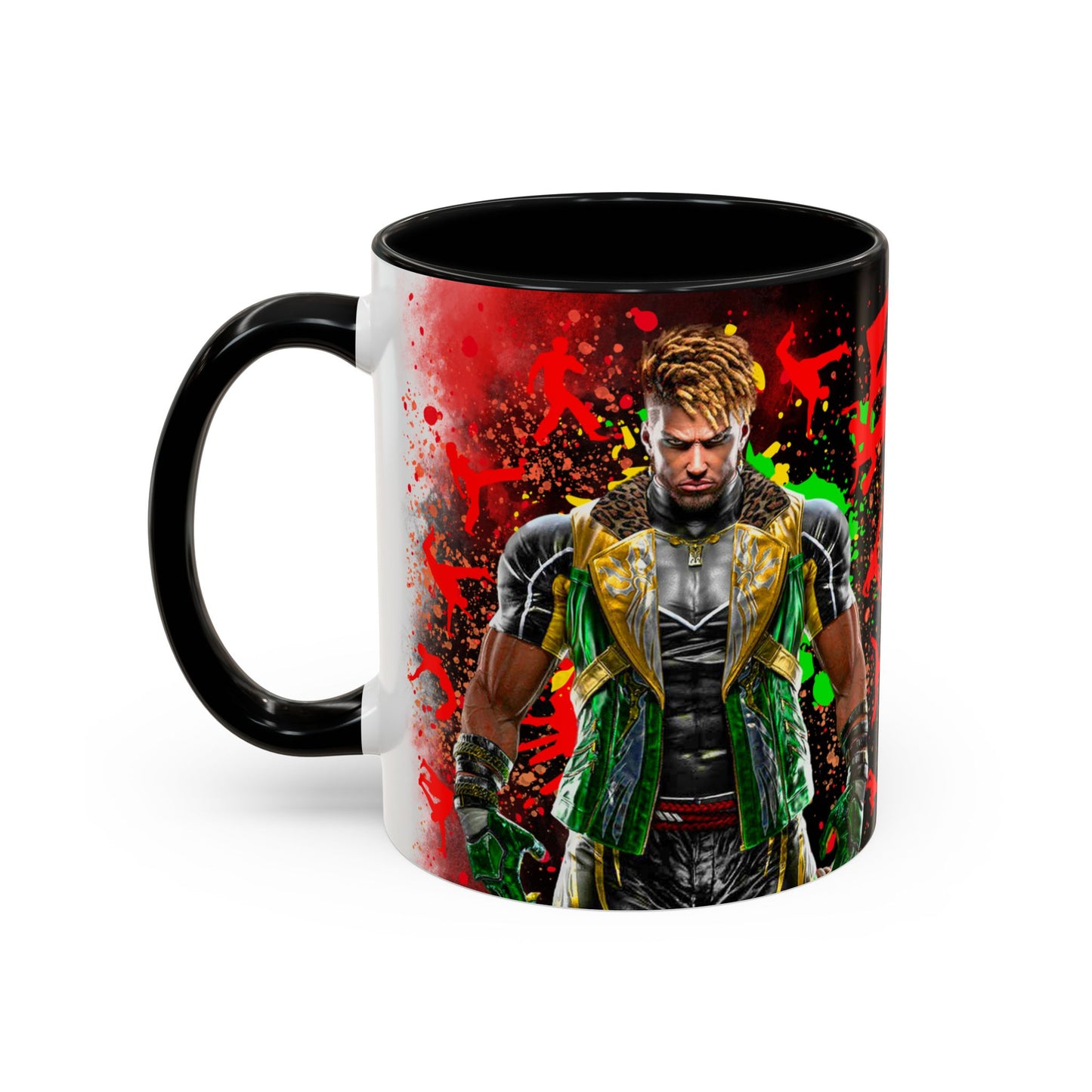 Tekken 8 Eddy Mug – Dark Smoky & White Premium Mug Design | By RSB HUB