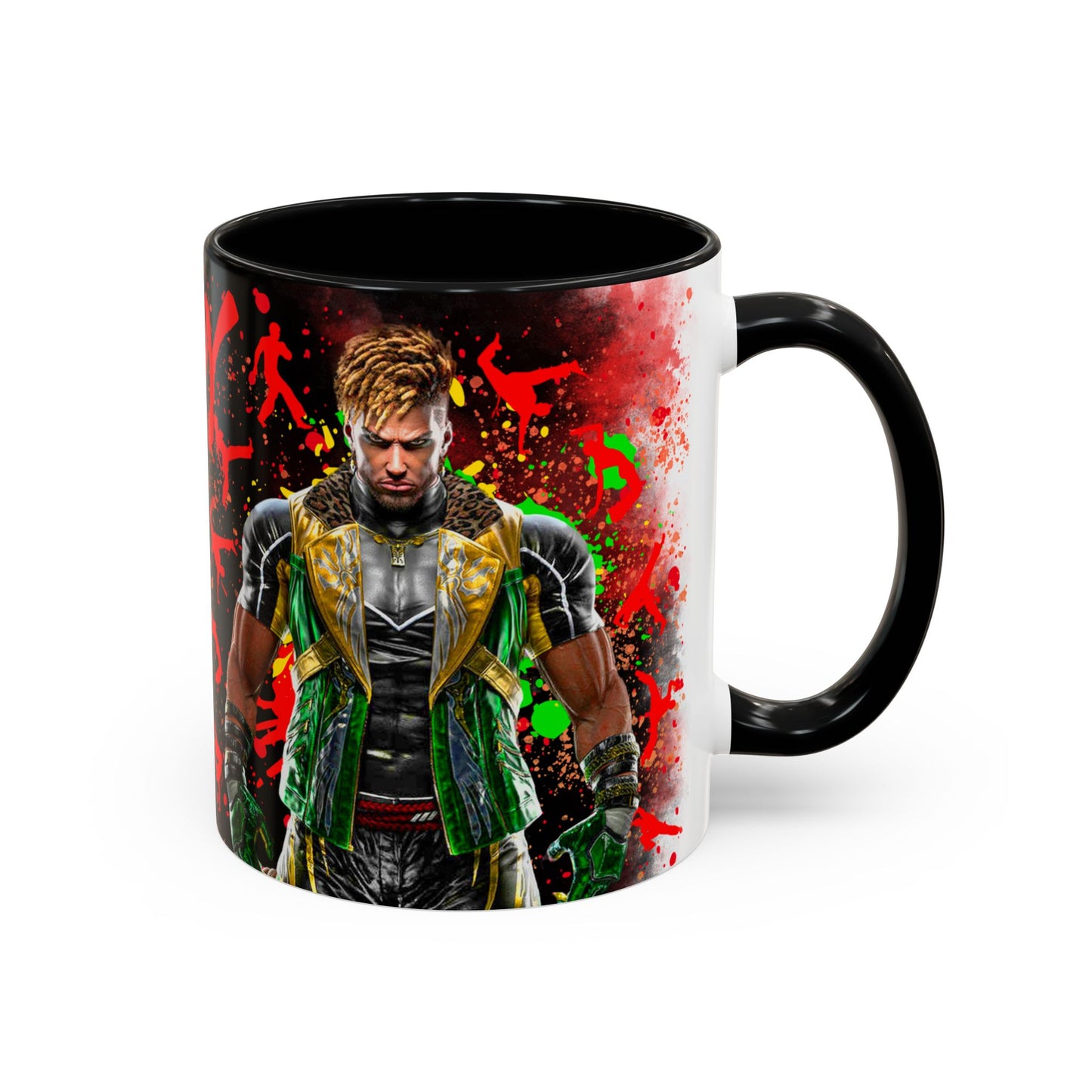 Tekken 8 Eddy Mug – Dark Smoky & White Premium Mug Design | By RSB HUB