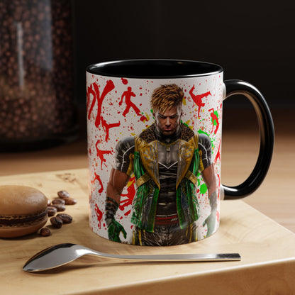 Tekken 8 Eddy Mug – Dark Smoky & White Premium Mug Design | By RSB HUB