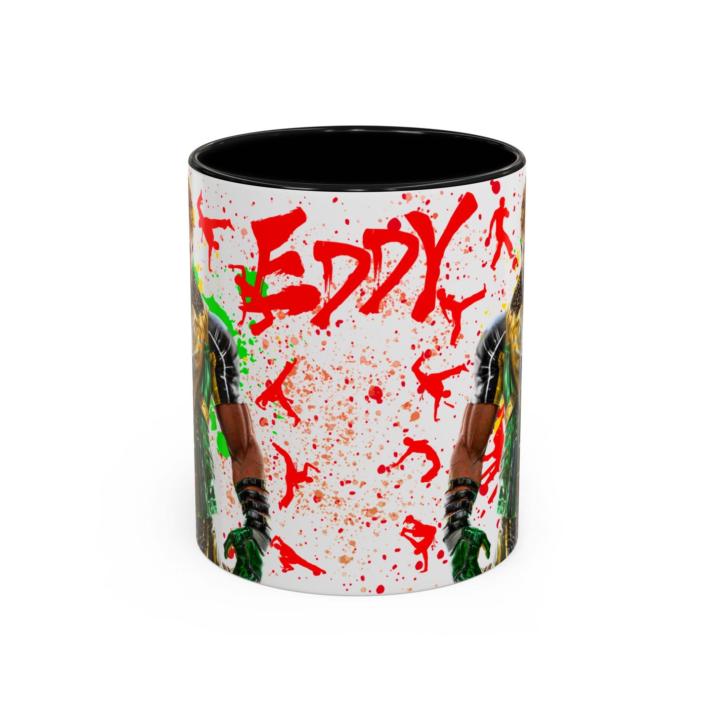 Tekken 8 Eddy Mug – Dark Smoky & White Premium Mug Design | By RSB HUB
