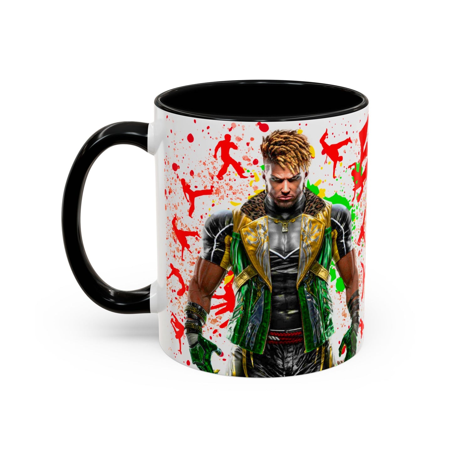 Tekken 8 Eddy Mug – Dark Smoky & White Premium Mug Design | By RSB HUB