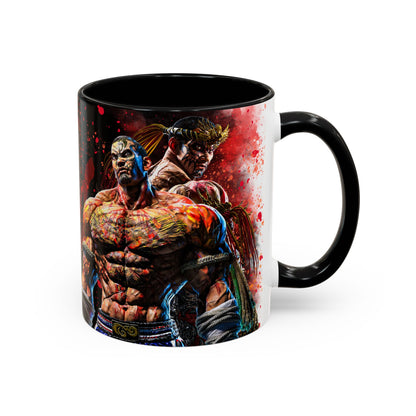 Tekken 8 Fahkumram Special Mug – Dark Smoky & White Premium Mug Design | By RSB HUB