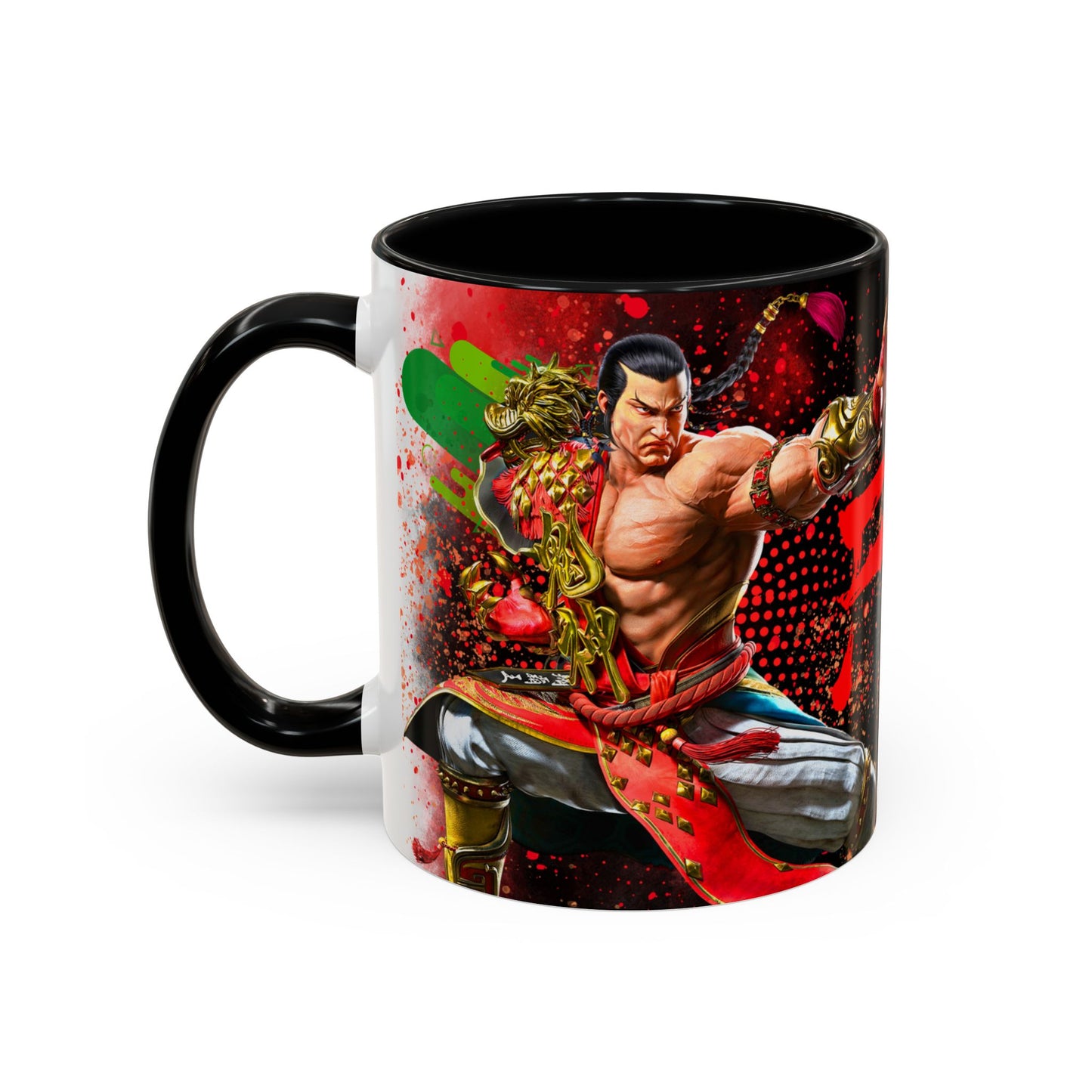 Tekken 8 Feng Mug – Dark Smoky & White Premium Mug Design | By RSB HUB