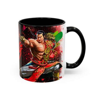 Tekken 8 Feng Mug – Dark Smoky & White Premium Mug Design | By RSB HUB