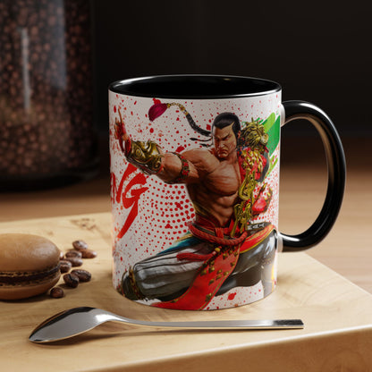 Tekken 8 Feng Mug – Dark Smoky & White Premium Mug Design | By RSB HUB