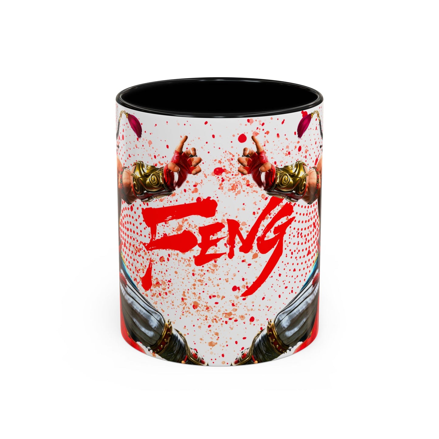 Tekken 8 Feng Mug – Dark Smoky & White Premium Mug Design | By RSB HUB