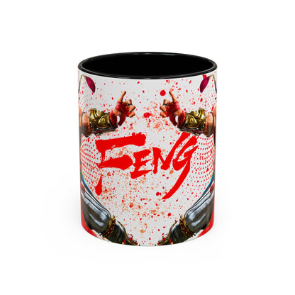 Tekken 8 Feng Mug – Dark Smoky & White Premium Mug Design | By RSB HUB