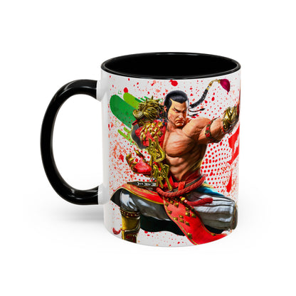 Tekken 8 Feng Mug – Dark Smoky & White Premium Mug Design | By RSB HUB