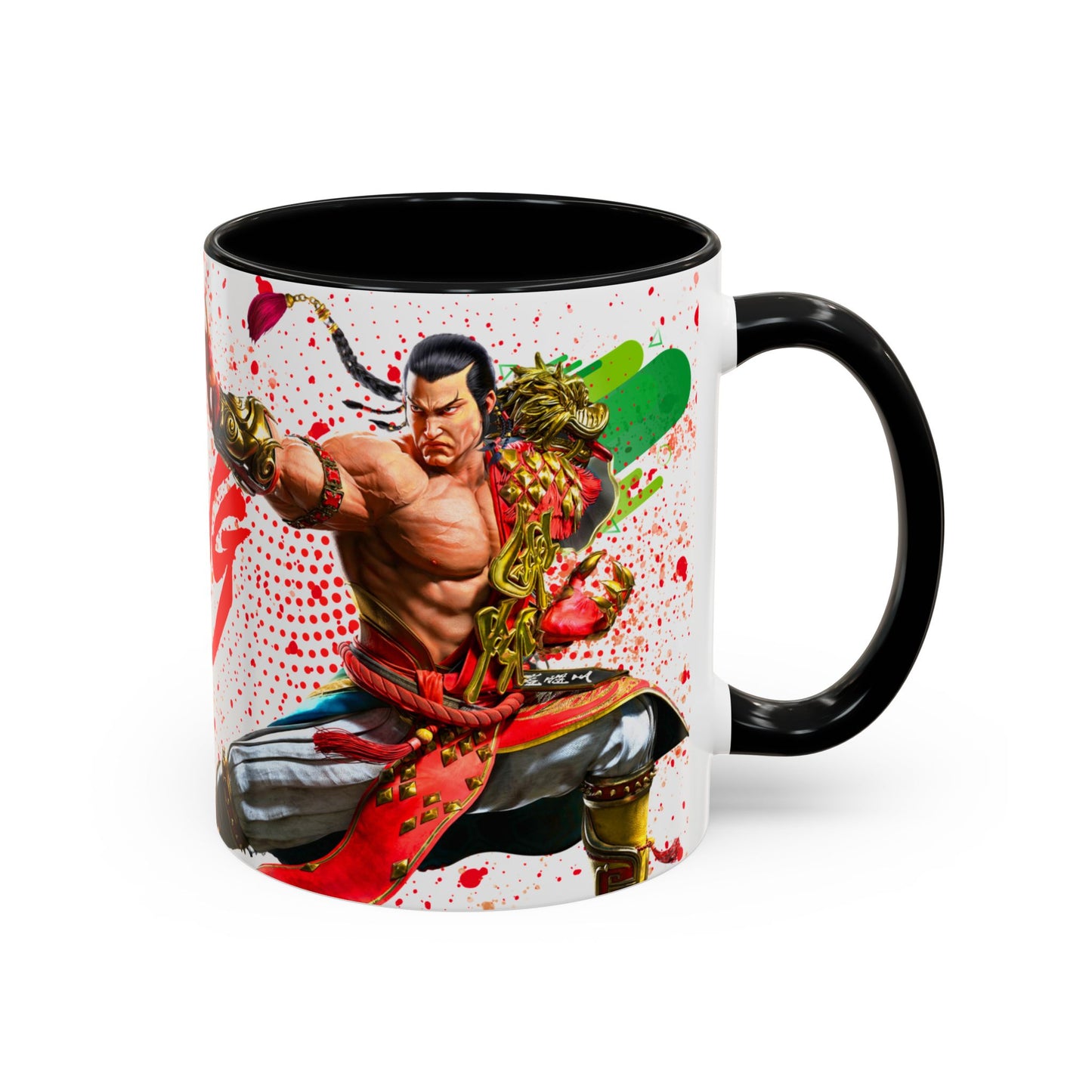 Tekken 8 Feng Mug – Dark Smoky & White Premium Mug Design | By RSB HUB