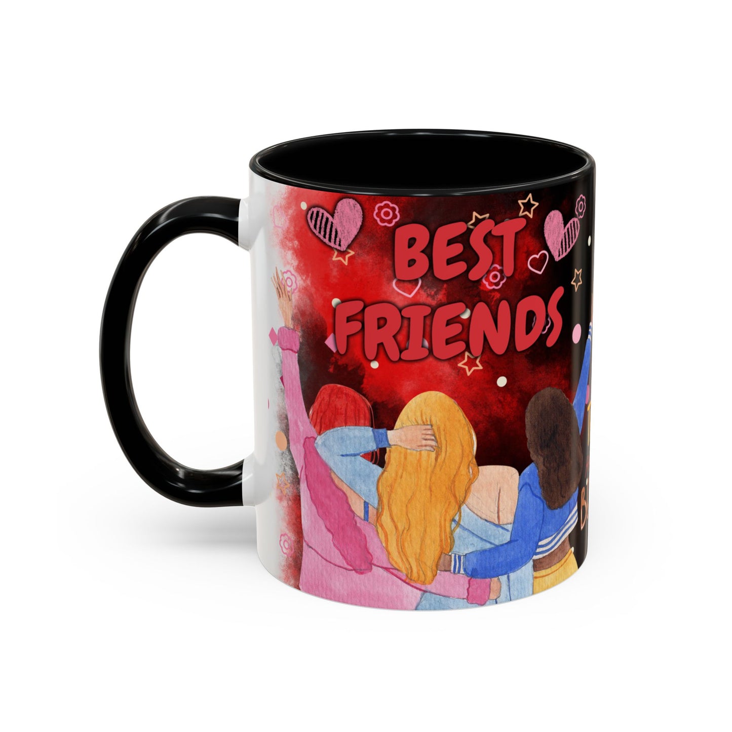 Best Friend for Girls Mug – Cute Friendship Gift | 11oz Ceramic Mug 06 by RSB HUB