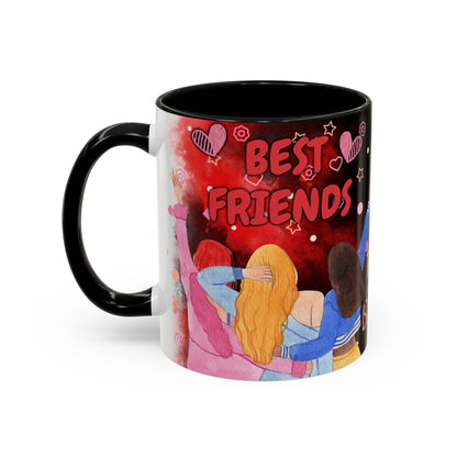 Best Friend for Girls Mug – Cute Friendship Gift | 11oz Ceramic Mug 06 by RSB HUB