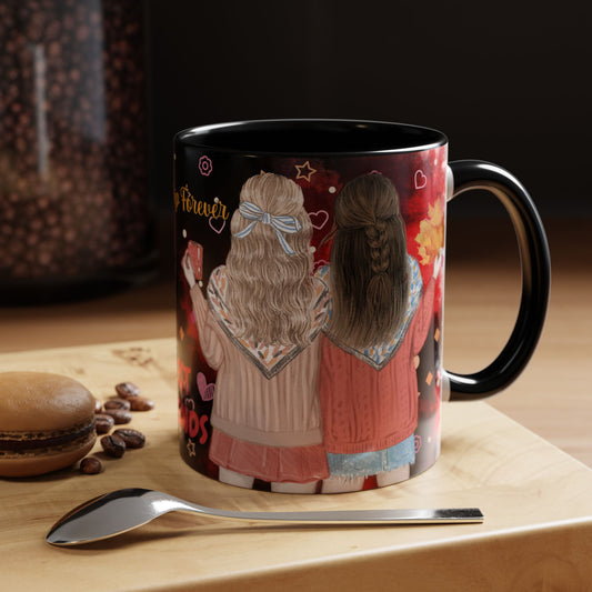 Best Friend for Girls Mug – Cute Friendship Gift | 11oz Ceramic Mug 07 by RSB HUB