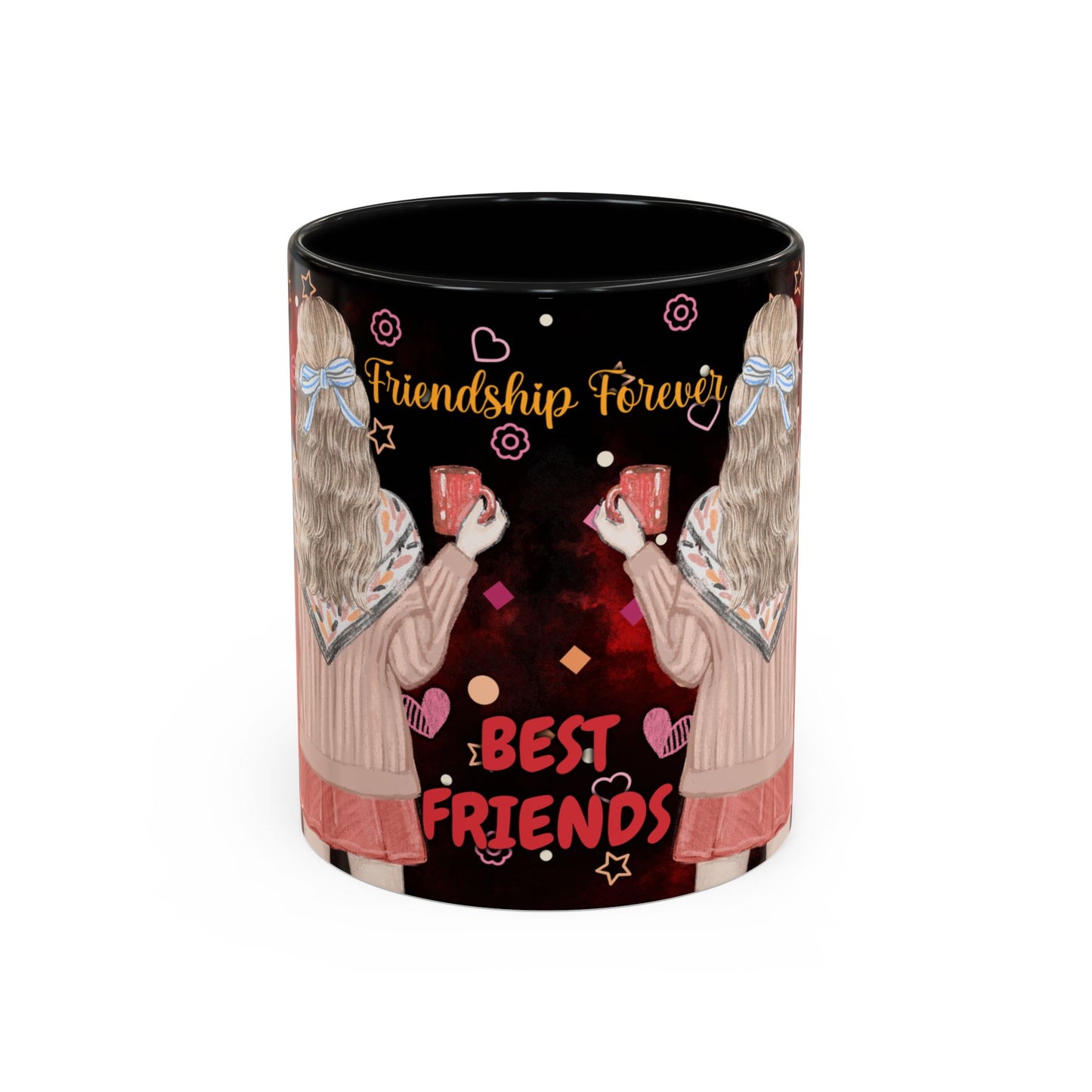 Best Friend for Girls Mug – Cute Friendship Gift | 11oz Ceramic Mug 07 by RSB HUB