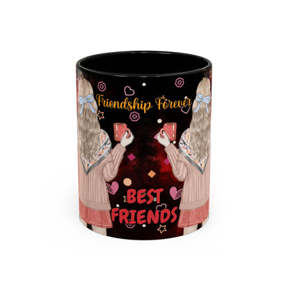 Best Friend for Girls Mug – Cute Friendship Gift | 11oz Ceramic Mug 07 by RSB HUB
