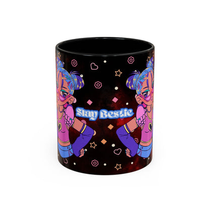 Best Friend for Girls Mug – Cute Friendship Gift | 11oz Ceramic Mug 01 by RSB HUB