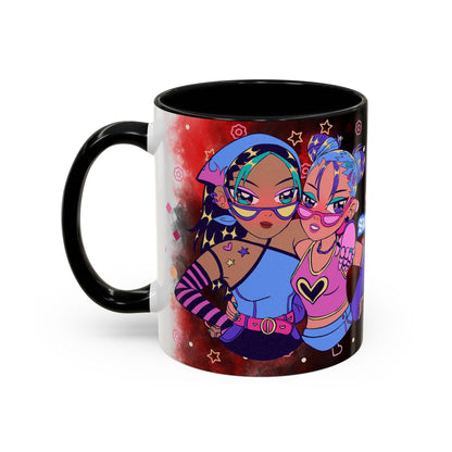 Best Friend for Girls Mug – Cute Friendship Gift | 11oz Ceramic Mug 01 by RSB HUB