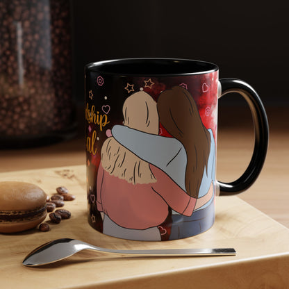 Best Friend for Girls Mug – Cute Friendship Gift | 11oz Ceramic Mug 04 by RSB HUB