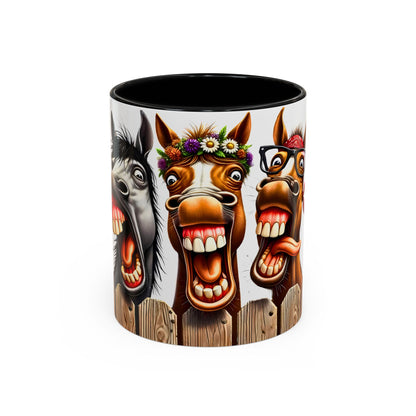 Best Friend Funny Horse Faces Mug 11oz | Perfect Friendship Gift by RSB HUB