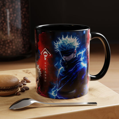 Gojo Saturo & Sukuna Anime Mug – Premium 11oz Ceramic Mug 02 | By RSB HUB