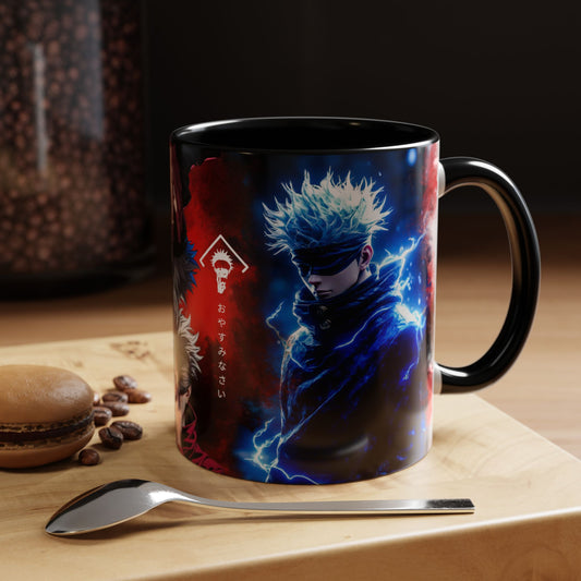Gojo Saturo & Sukuna Anime Mug – Premium 11oz Ceramic Mug 02 | By RSB HUB