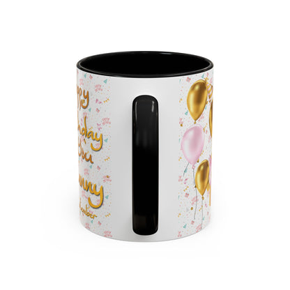 Happy Birthday Customized Mug 02 – Add Name or Photos by RSB HUB