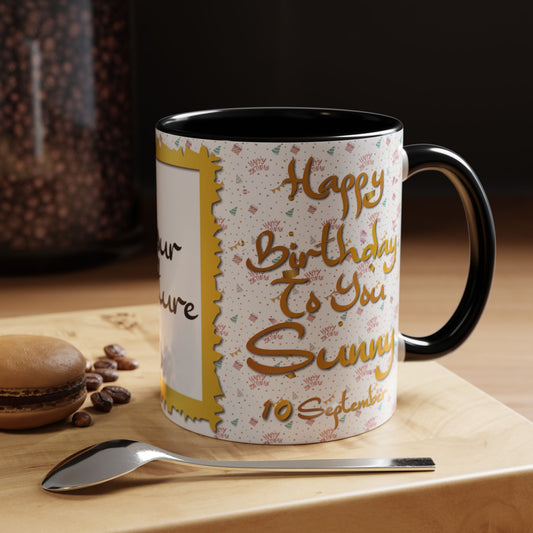 Happy Birthday Customized Mug 02 – Add Name or Photos by RSB HUB