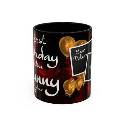 Happy Birthday Customized Mug 05 – Add Name or Photos by RSB HUB