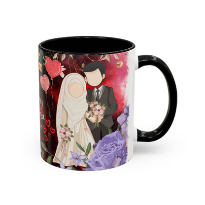 Happy Anniversary Mug (Customizable) Design 06 | 11oz Premium Mug by RSB HUB