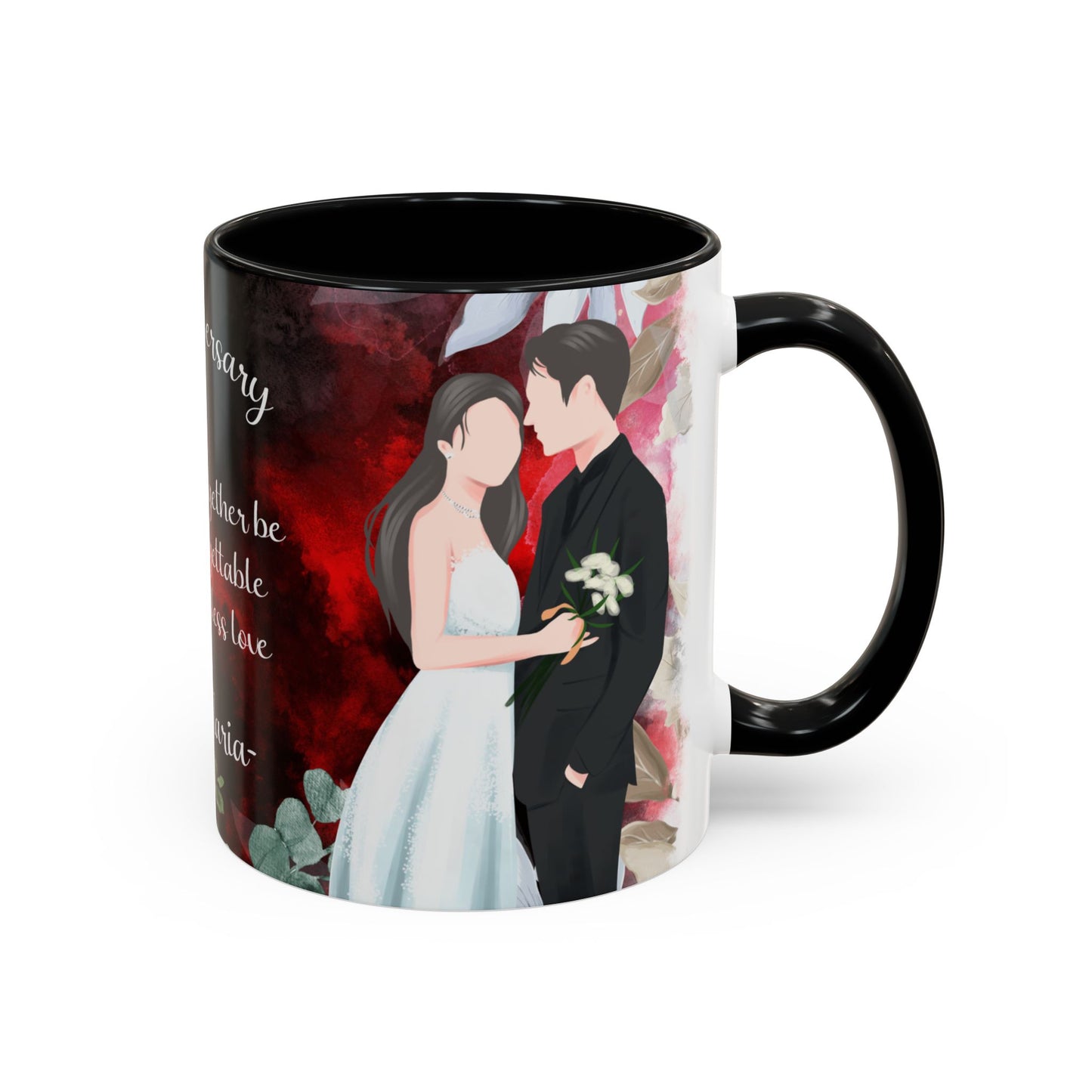 Happy Anniversary Mug (Customizable) Design 09 | 11oz Premium Mug by RSB HUB