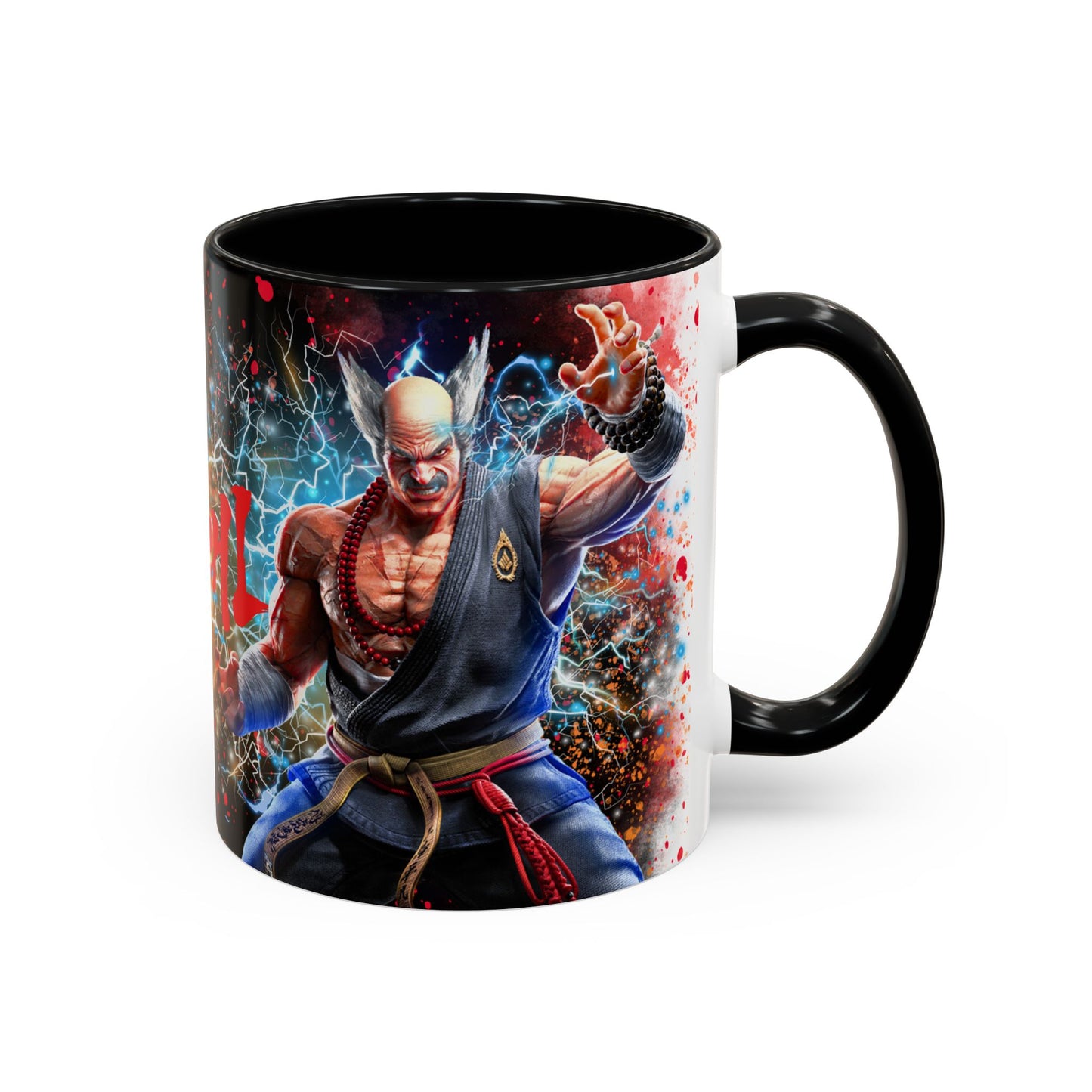 Tekken 8 Heihachi Mug – Dark Smoky & White Premium Mug Design | By RSB HUB