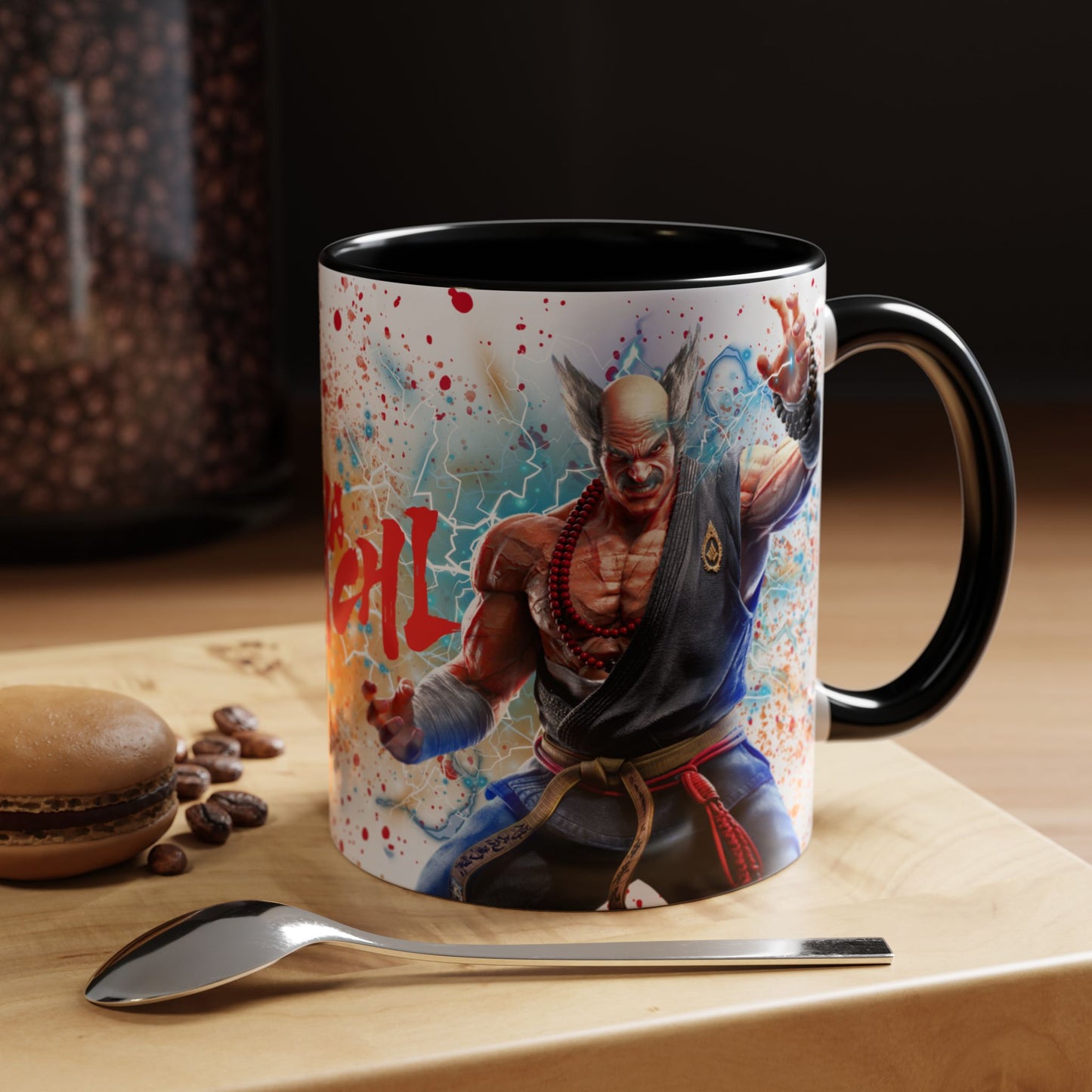 Tekken 8 Heihachi Mug – Dark Smoky & White Premium Mug Design | By RSB HUB