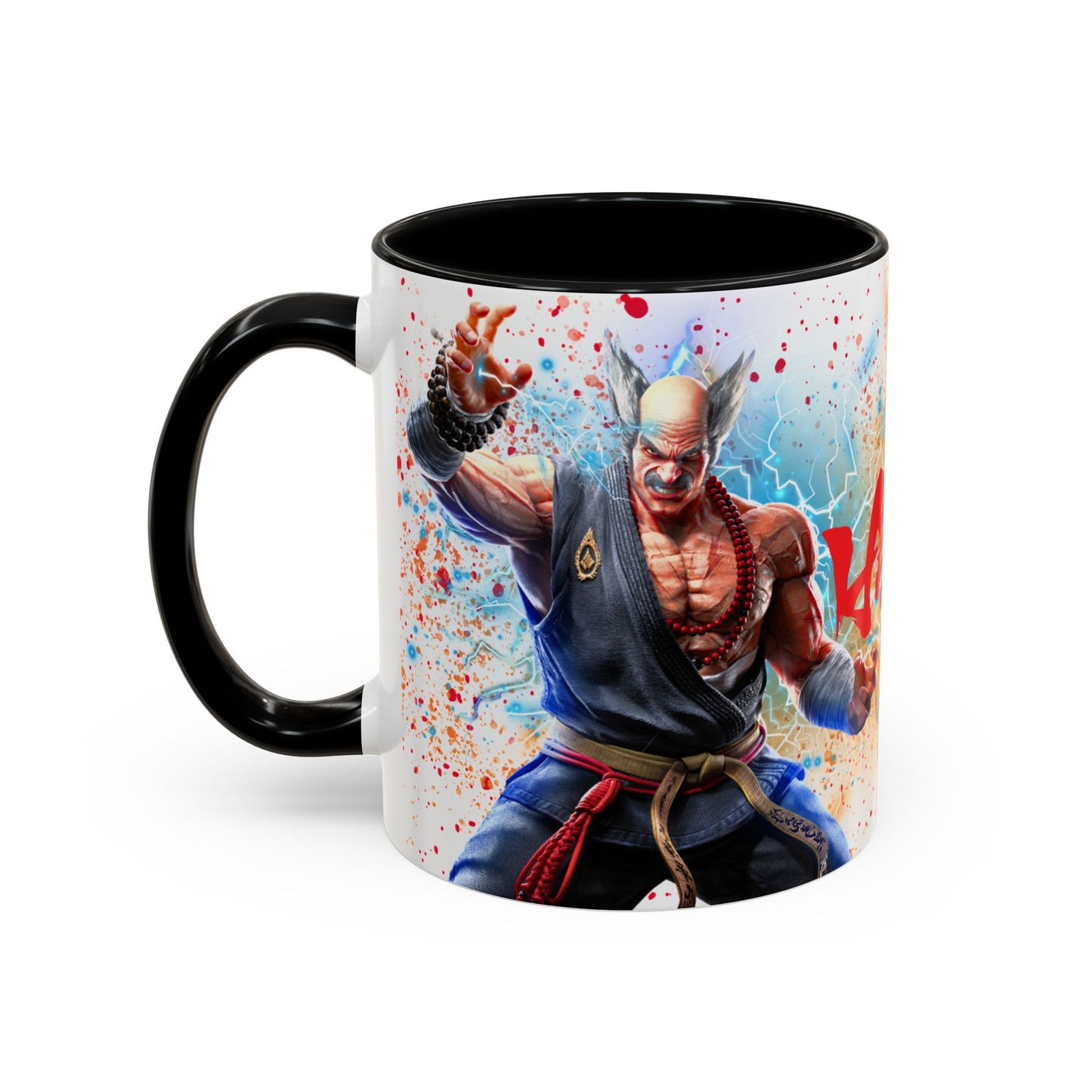 Tekken 8 Heihachi Mug – Dark Smoky & White Premium Mug Design | By RSB HUB