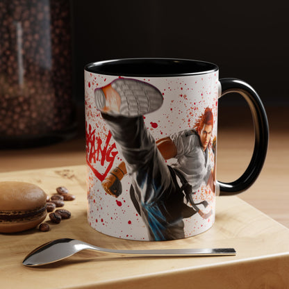 Tekken 8 Hwoarang Mug – Dark Smoky & White Premium Mug Design | By RSB HUB