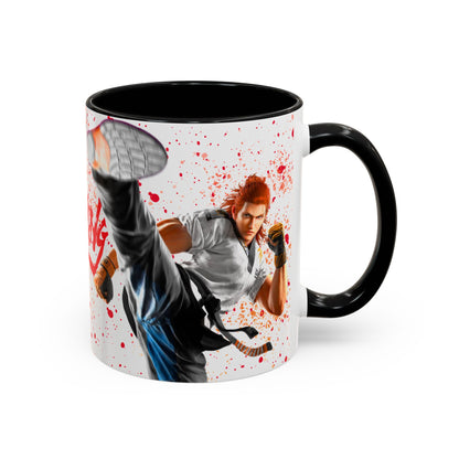Tekken 8 Hwoarang Mug – Dark Smoky & White Premium Mug Design | By RSB HUB