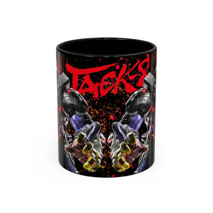 Tekken 8 Jack 8 Mug – Dark Smoky & White Premium Mug Design | By RSB HUB