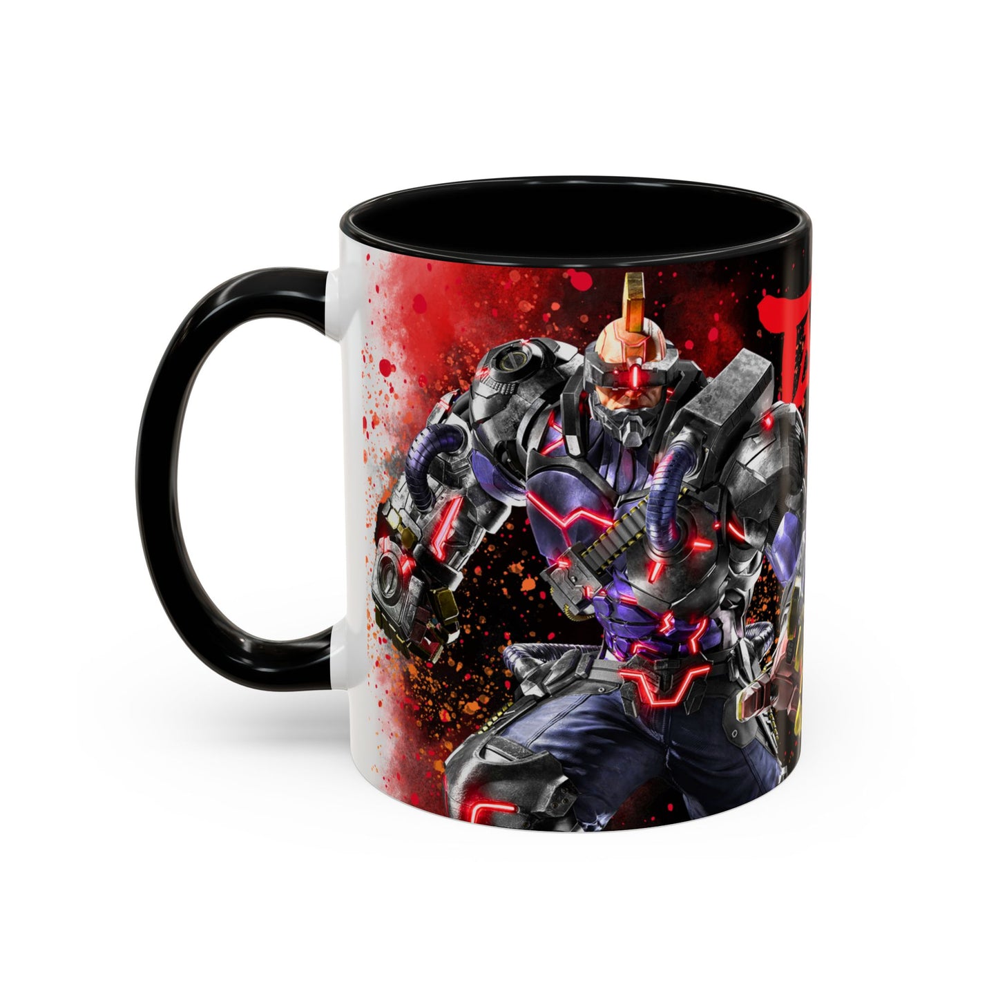 Tekken 8 Jack 8 Mug – Dark Smoky & White Premium Mug Design | By RSB HUB
