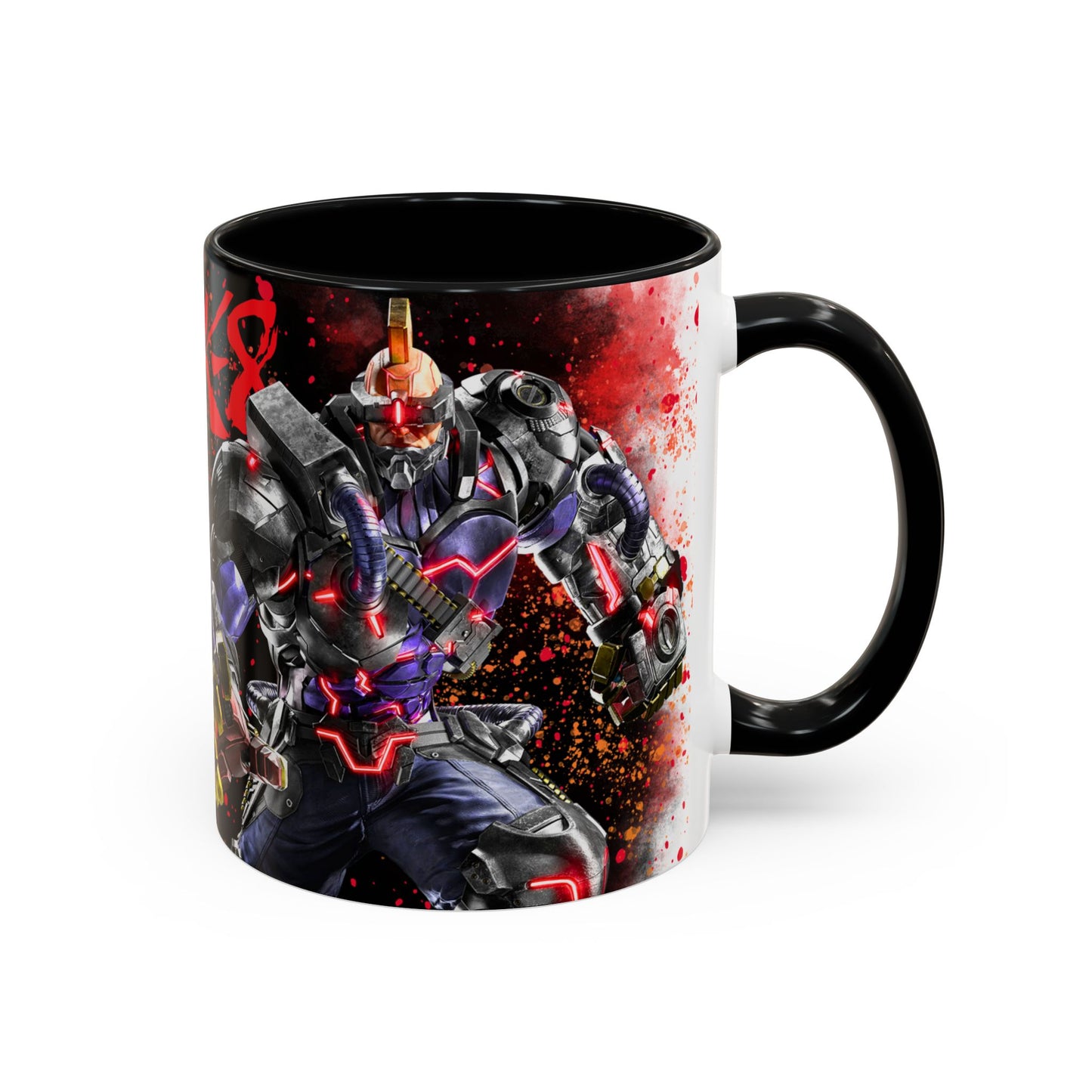Tekken 8 Jack 8 Mug – Dark Smoky & White Premium Mug Design | By RSB HUB