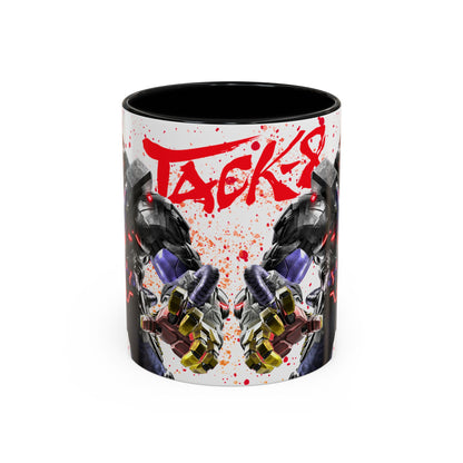 Tekken 8 Jack 8 Mug – Dark Smoky & White Premium Mug Design | By RSB HUB