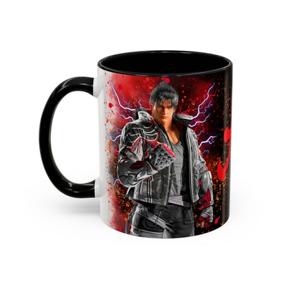 Tekken 8 Jin Mug – Dark Smoky & White Premium Mug Design | By RSB HUB