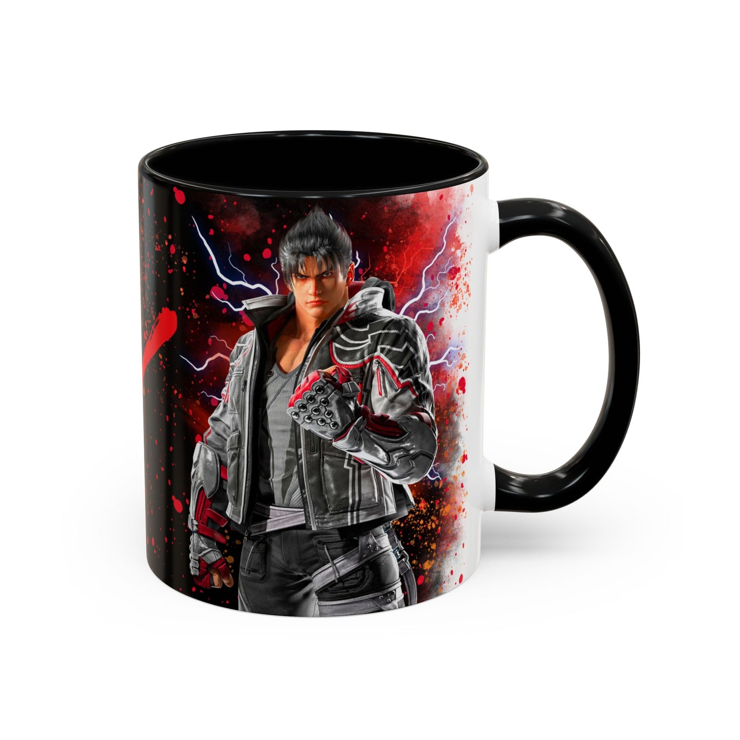 Tekken 8 Jin Mug – Dark Smoky & White Premium Mug Design | By RSB HUB