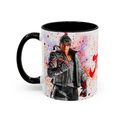 Tekken 8 Jin Mug – Dark Smoky & White Premium Mug Design | By RSB HUB