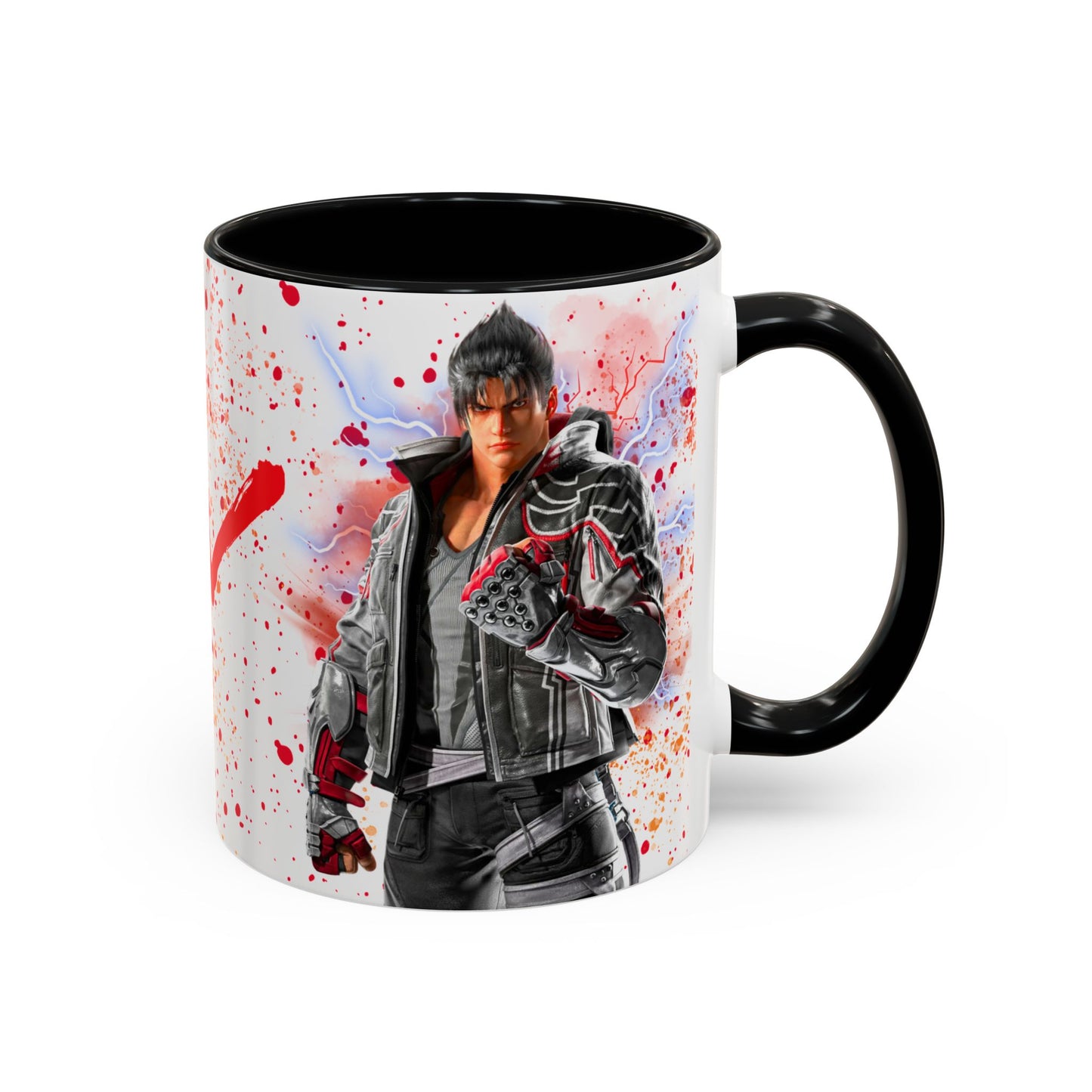 Tekken 8 Jin Mug – Dark Smoky & White Premium Mug Design | By RSB HUB