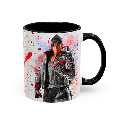 Tekken 8 Jin Mug – Dark Smoky & White Premium Mug Design | By RSB HUB