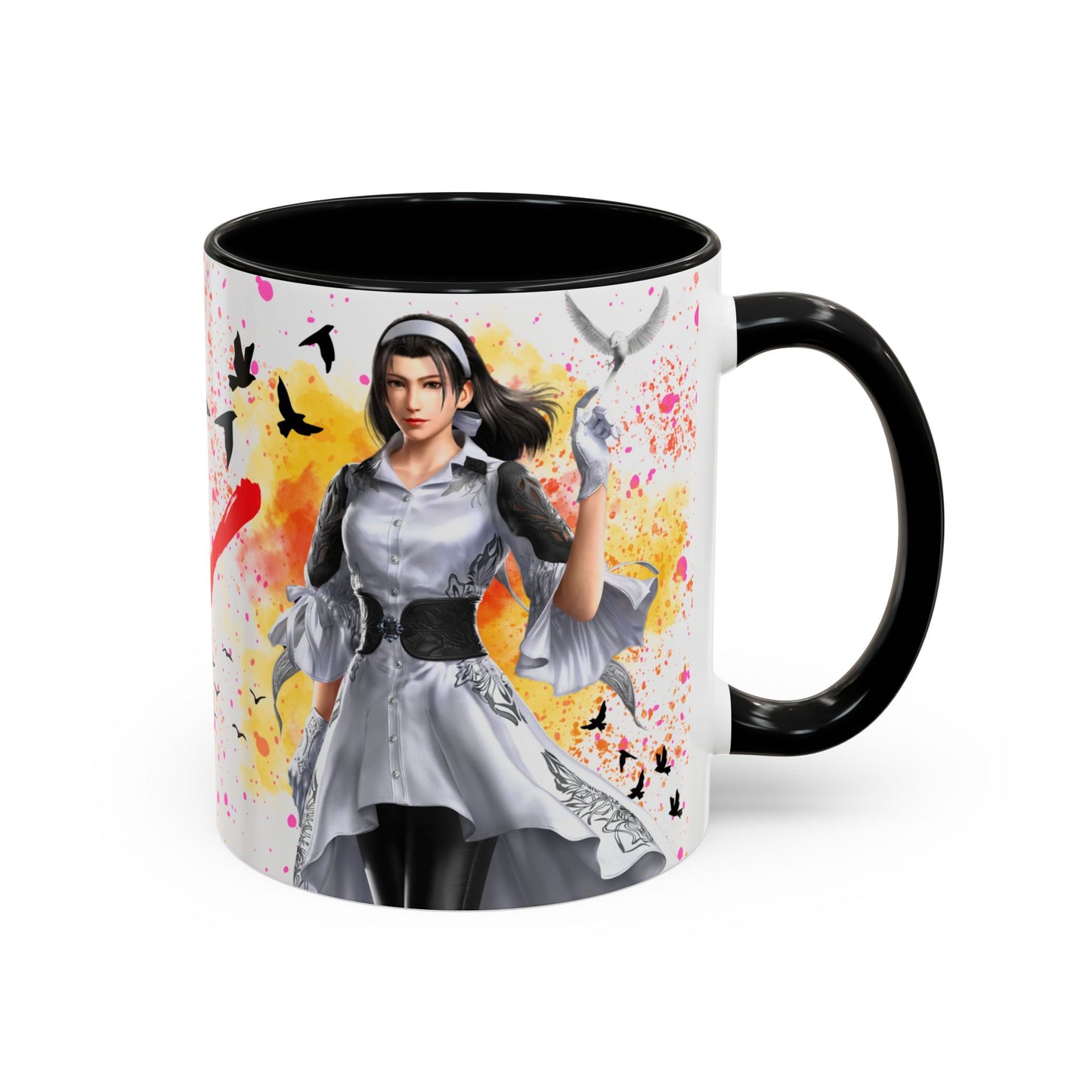 Tekken 8 Jun Mug – Dark Smoky & White Premium Mug Design | By RSB HUB