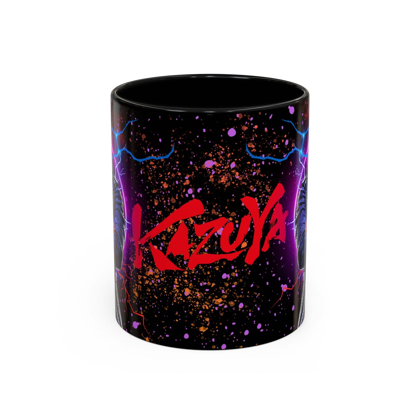 Tekken 8 Kazuya Mug – Dark Smoky & White Premium Mug Design | By RSB HUB