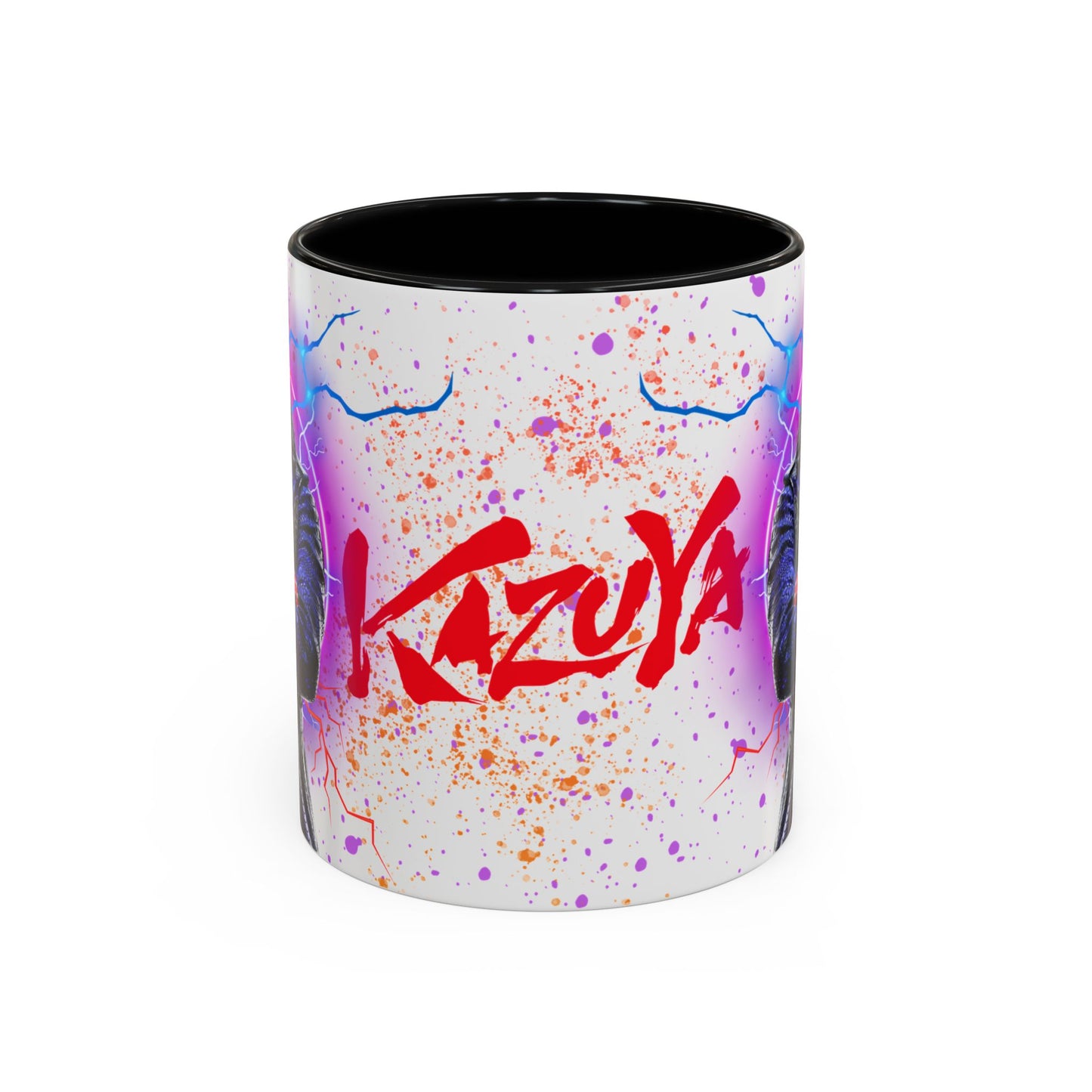 Tekken 8 Kazuya Mug – Dark Smoky & White Premium Mug Design | By RSB HUB