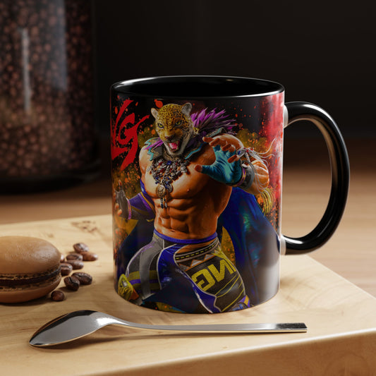 Tekken 8 King Mug – Dark Smoky & White Premium Mug Design | By RSB HUB